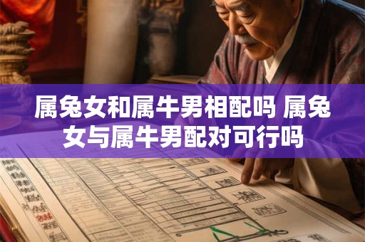 属兔女和属牛男相配吗 属兔女与属牛男配对可行吗