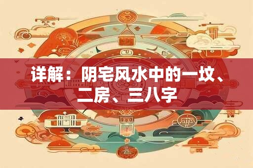 详解：阴宅风水中的一坟、二房、三八字