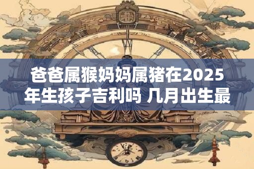 爸爸属猴妈妈属猪在2025年生孩子吉利吗 几月出生最好