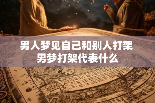 男人梦见自己和别人打架 男梦打架代表什么