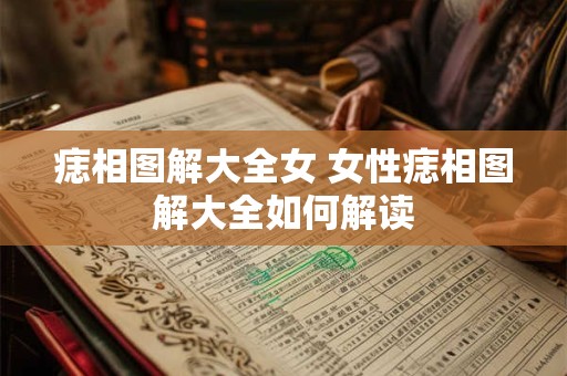 痣相图解大全女 女性痣相图解大全如何解读