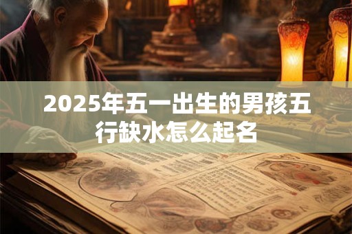 2025年五一出生的男孩五行缺水怎么起名