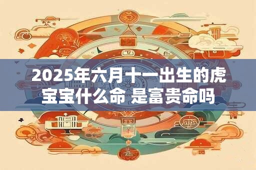 2026年六月十一出生的虎宝宝什么命 是富贵命吗