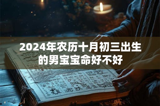 2024年农历十月初三出生的男宝宝命好不好