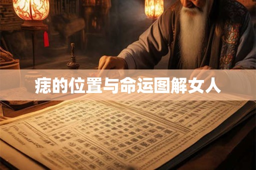 痣的位置与命运图解女人