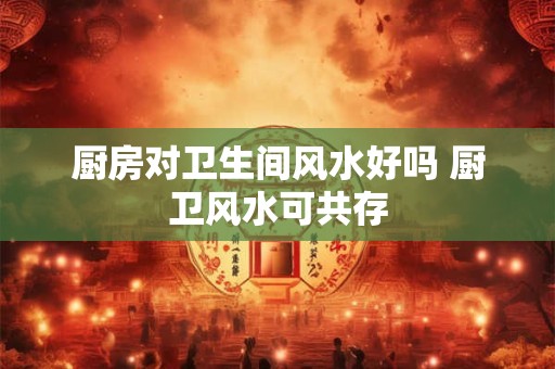 厨房对卫生间风水好吗 厨卫风水可共存