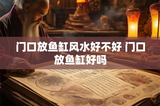 门口放鱼缸风水好不好 门口放鱼缸好吗