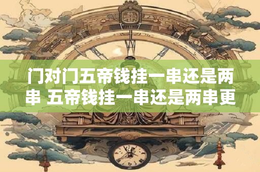 门对门五帝钱挂一串还是两串 五帝钱挂一串还是两串更好