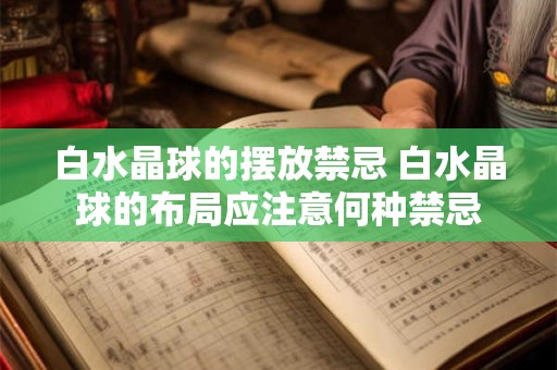 白水晶球的摆放禁忌 白水晶球的布局应注意何种禁忌