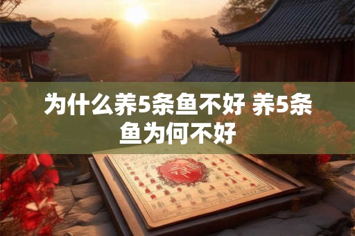 为什么养5条鱼不好 养5条鱼为何不好