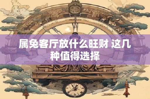 属兔客厅放什么旺财 这几种值得选择