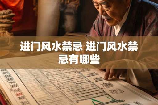 进门风水禁忌 进门风水禁忌有哪些