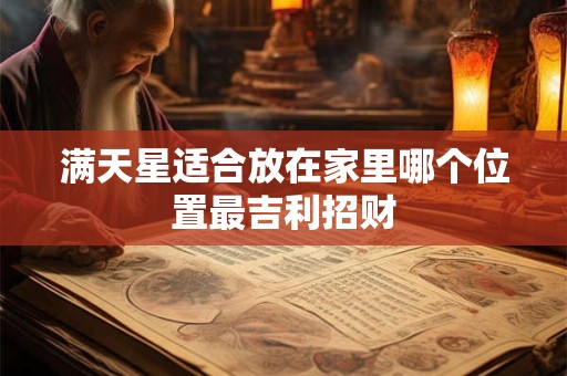 满天星适合放在家里哪个位置最吉利招财
