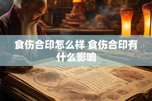 食伤合印怎么样 食伤合印有什么影响