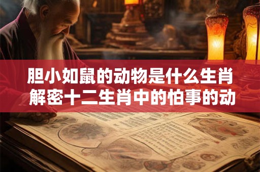 胆小如鼠的动物是什么生肖 解密十二生肖中的怕事的动物们