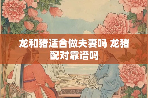 龙和猪适合做夫妻吗 龙猪配对靠谱吗