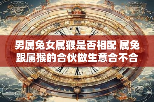 男属兔女属猴是否相配 属兔跟属猴的合伙做生意合不合财