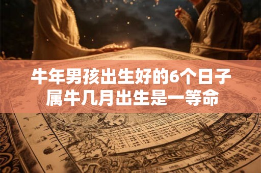 牛年男孩出生好的6个日子 属牛几月出生是一等命