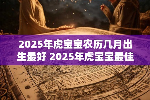 2025年虎宝宝农历几月出生最好 2025年虎宝宝最佳出生月份
