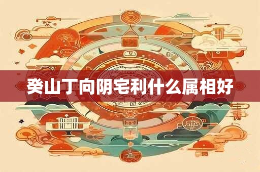 癸山丁向阴宅利什么属相好