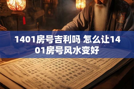 1401房号吉利吗 怎么让1401房号风水变好