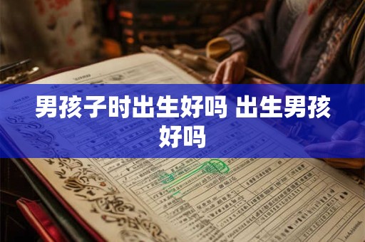 男孩子时出生好吗 出生男孩好吗