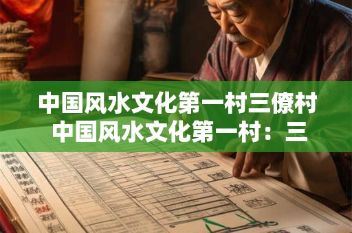 中国风水文化第一村三僚村 中国风水文化第一村：三僚村
