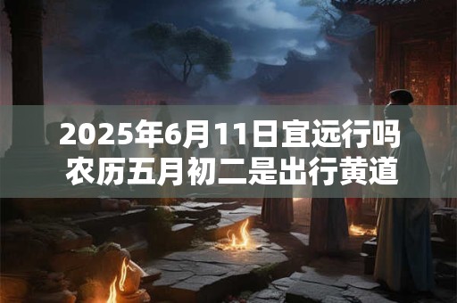 2025年6月11日宜远行吗 农历五月初二是出行黄道吉日吗