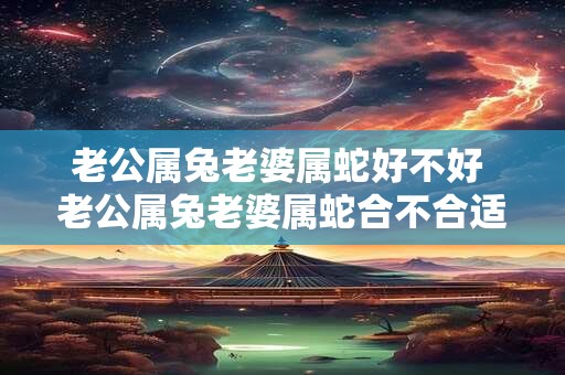 老公属兔老婆属蛇好不好 老公属兔老婆属蛇合不合适