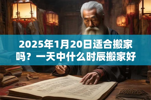 2025年1月20日适合搬家吗？一天中什么时辰搬家好？