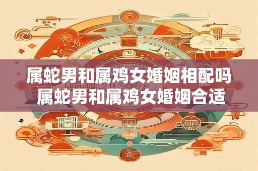 属蛇男和属鸡女婚姻相配吗 属蛇男和属鸡女婚姻合适吗