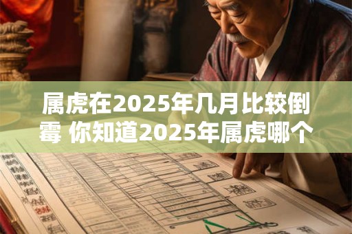 属虎在2025年几月比较倒霉 你知道2025年属虎哪个月比较倒霉吗