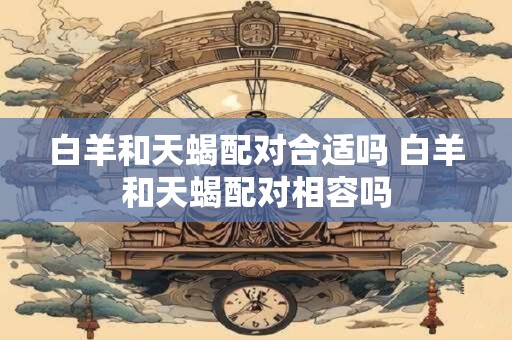 白羊和天蝎配对合适吗 白羊和天蝎配对相容吗