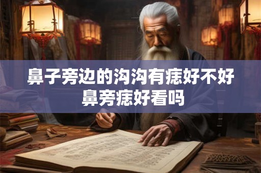 鼻子旁边的沟沟有痣好不好 鼻旁痣好看吗