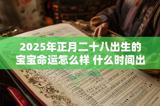 2025年正月二十八出生的宝宝命运怎么样 什么时间出生好