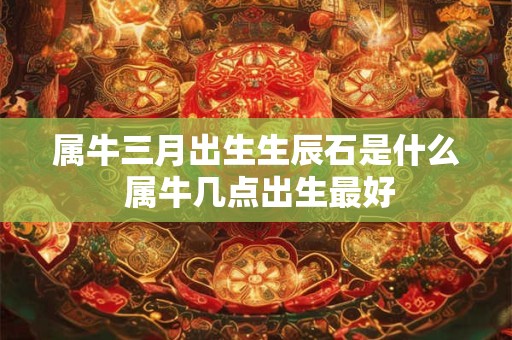 属牛三月出生生辰石是什么 属牛几点出生最好