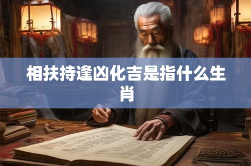 相扶持逢凶化吉是指什么生肖