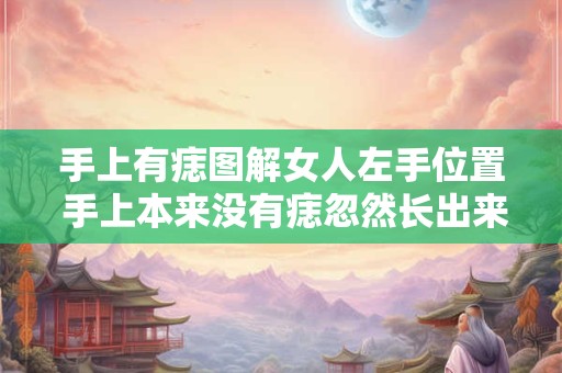 手上有痣图解女人左手位置 手上本来没有痣忽然长出来了