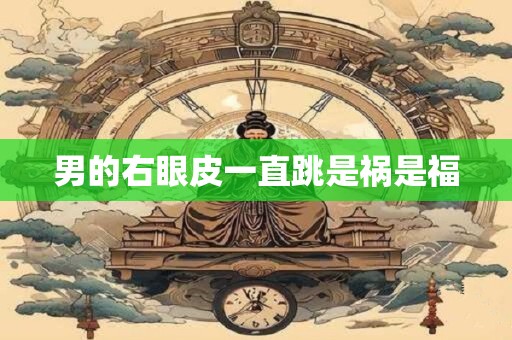 男的右眼皮一直跳是祸是福 男的右眼皮一直跳是祸是福