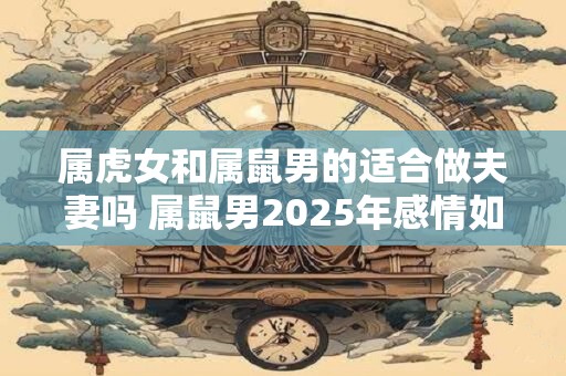 属虎女和属鼠男的适合做夫妻吗 属鼠男2025年感情如何