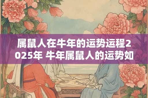 属鼠人在牛年的运势运程2025年 牛年属鼠人的运势如何