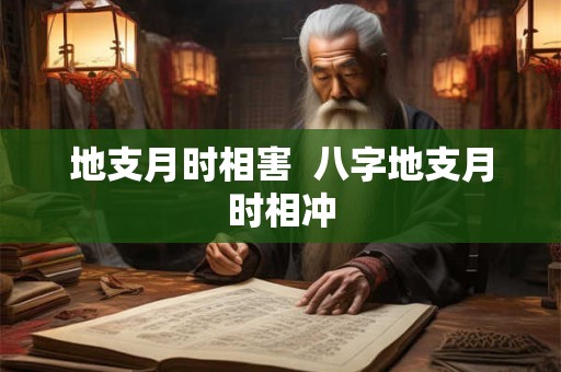 地支月时相害  八字地支月时相冲