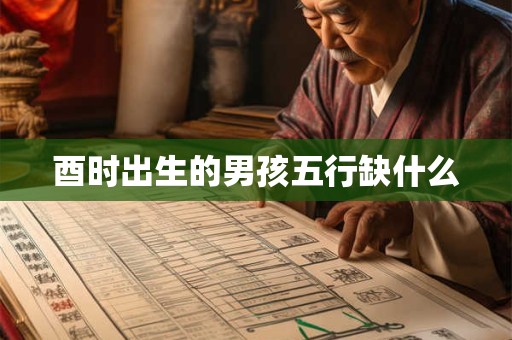酉时出生的男孩五行缺什么