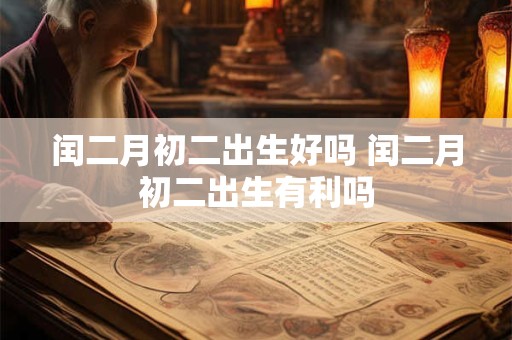 闰二月初二出生好吗 闰二月初二出生有利吗