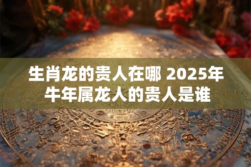 生肖龙的贵人在哪 2025年 牛年属龙人的贵人是谁