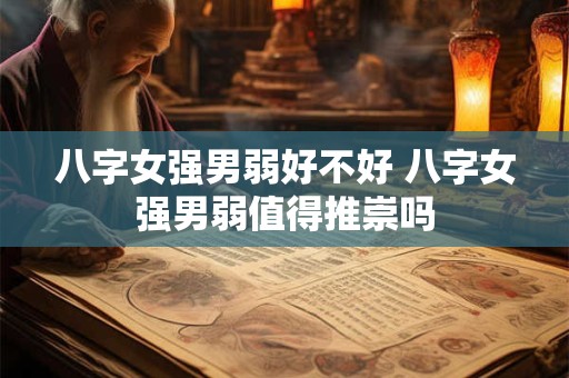八字女强男弱好不好 八字女强男弱值得推崇吗