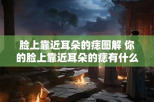 脸上靠近耳朵的痣图解 你的脸上靠近耳朵的痣有什么含义