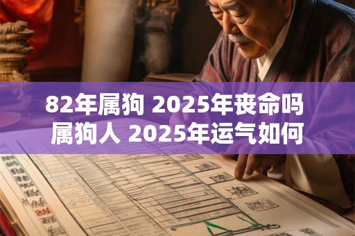 82年属狗 2025年丧命吗 属狗人 2025年运气如何