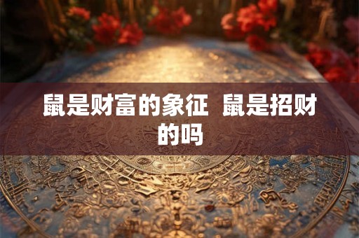 鼠是财富的象征  鼠是招财的吗