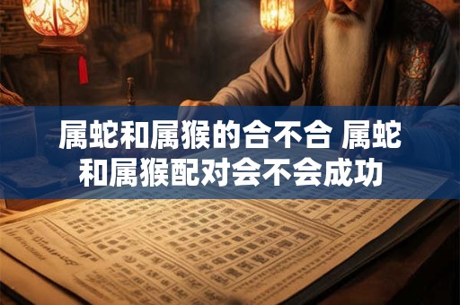 属蛇和属猴的合不合 属蛇和属猴配对会不会成功